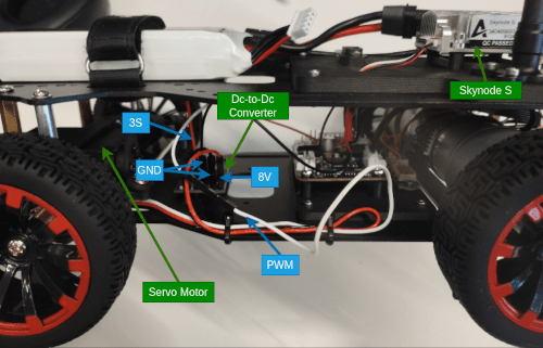 Hiwonder Ackermann Servo Wiring