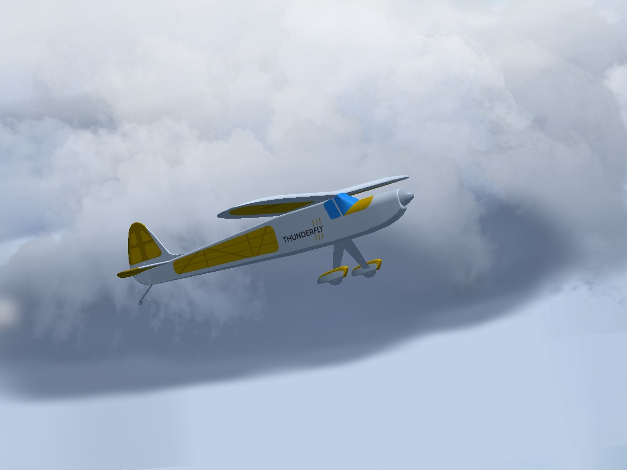 Літак Rascal у FlightGear