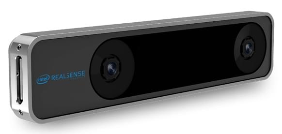 Intel® RealSense™ Tracking Camera T265 - Angled Image