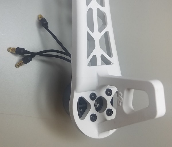 Attach motors to arms (white)