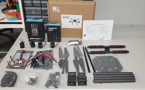 X500 Full Package Contents