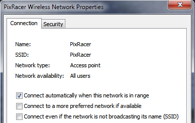 Windows Network Setup: Connection
