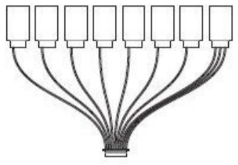 8 Channel PWM Breakout cable