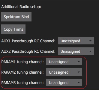 Map radio channels to tuning channels