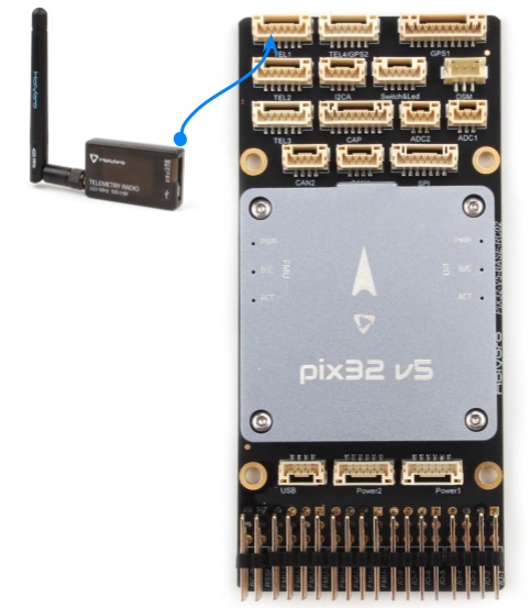 Pix32 v5 With Telemetry Radios