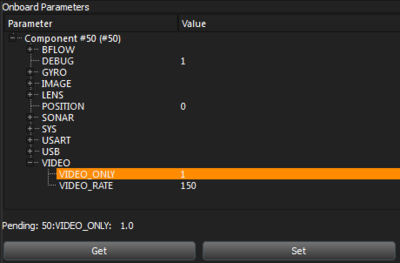 PX4 Onboard Parameters