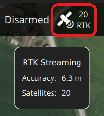 RTK streaming