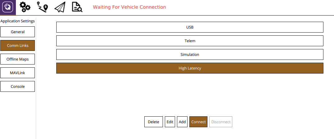 High Latency 링크를 연결합니다.