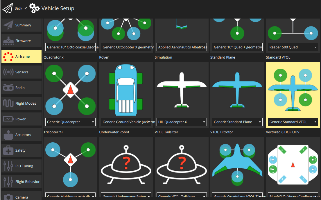 QCG - Select Generic Standard VTOL