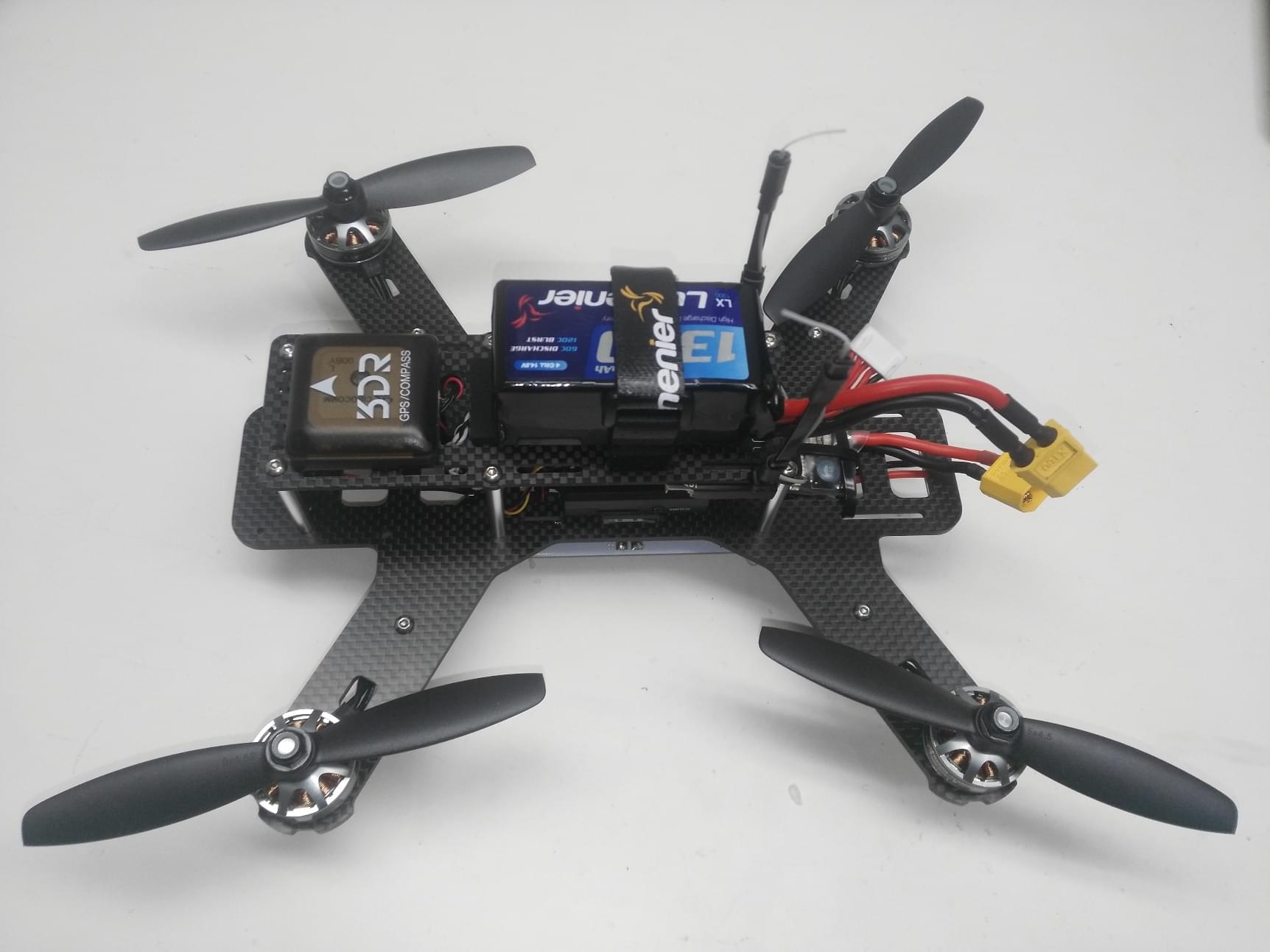 QAV250 - Complete build with pixhawk mini and props