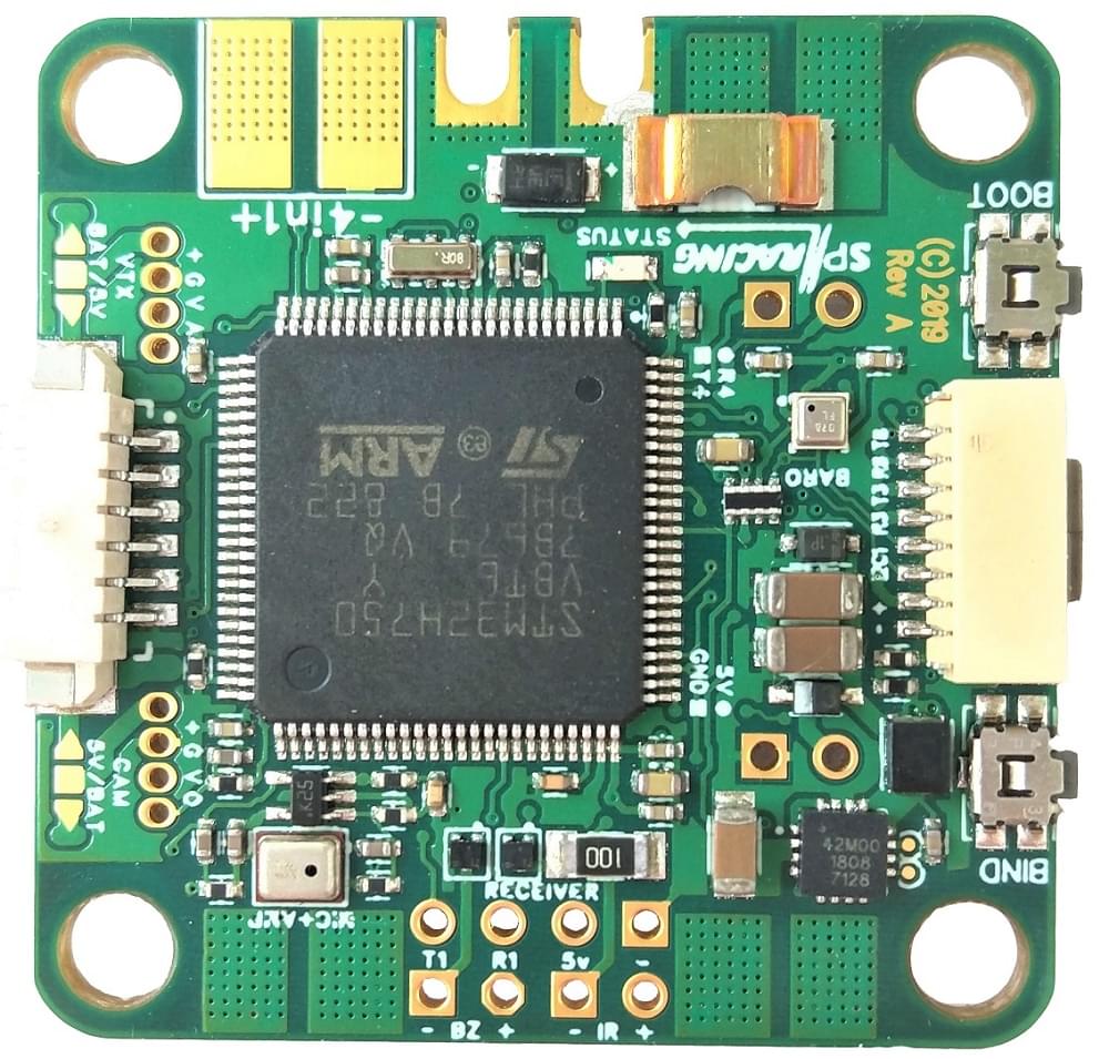 SPRacingH7EXTREME PCB Bottom