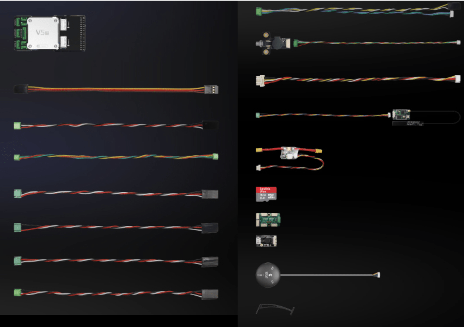 CUAV V5+ components