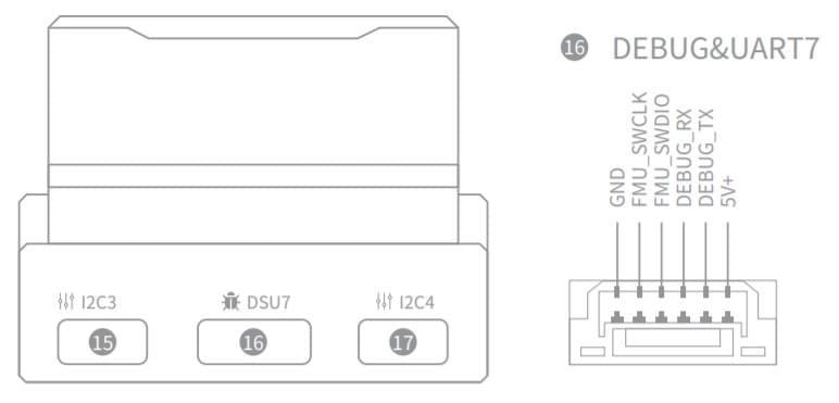 디버그 포트(DSU7)