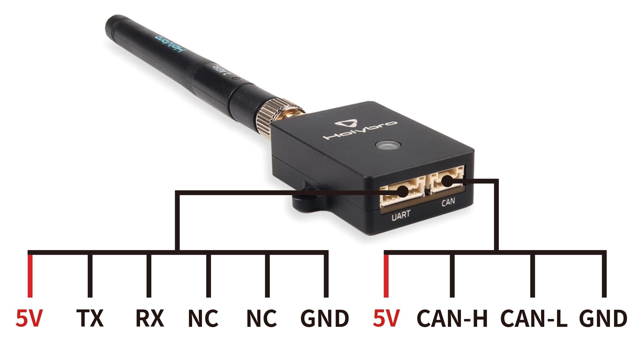Holybro Remote ID Pinouts