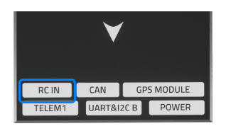 Pixhawk 4 Mini - Spektrum 수신기용 라디오 포트