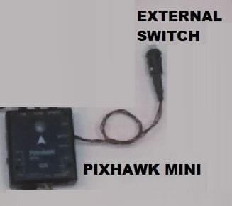 Pixhawk Mini - опціональний перемикач