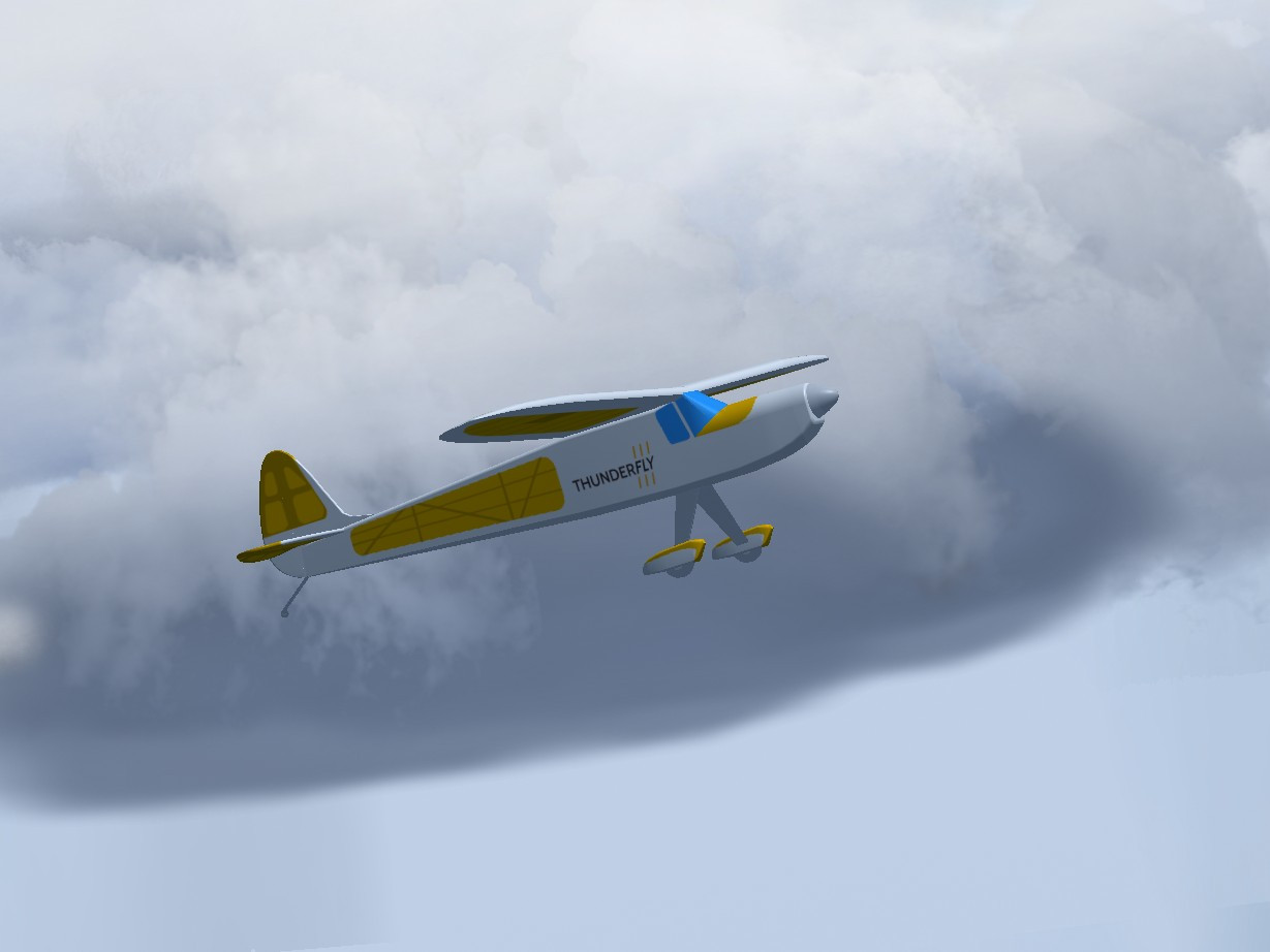 Rascal plane in FlightGear