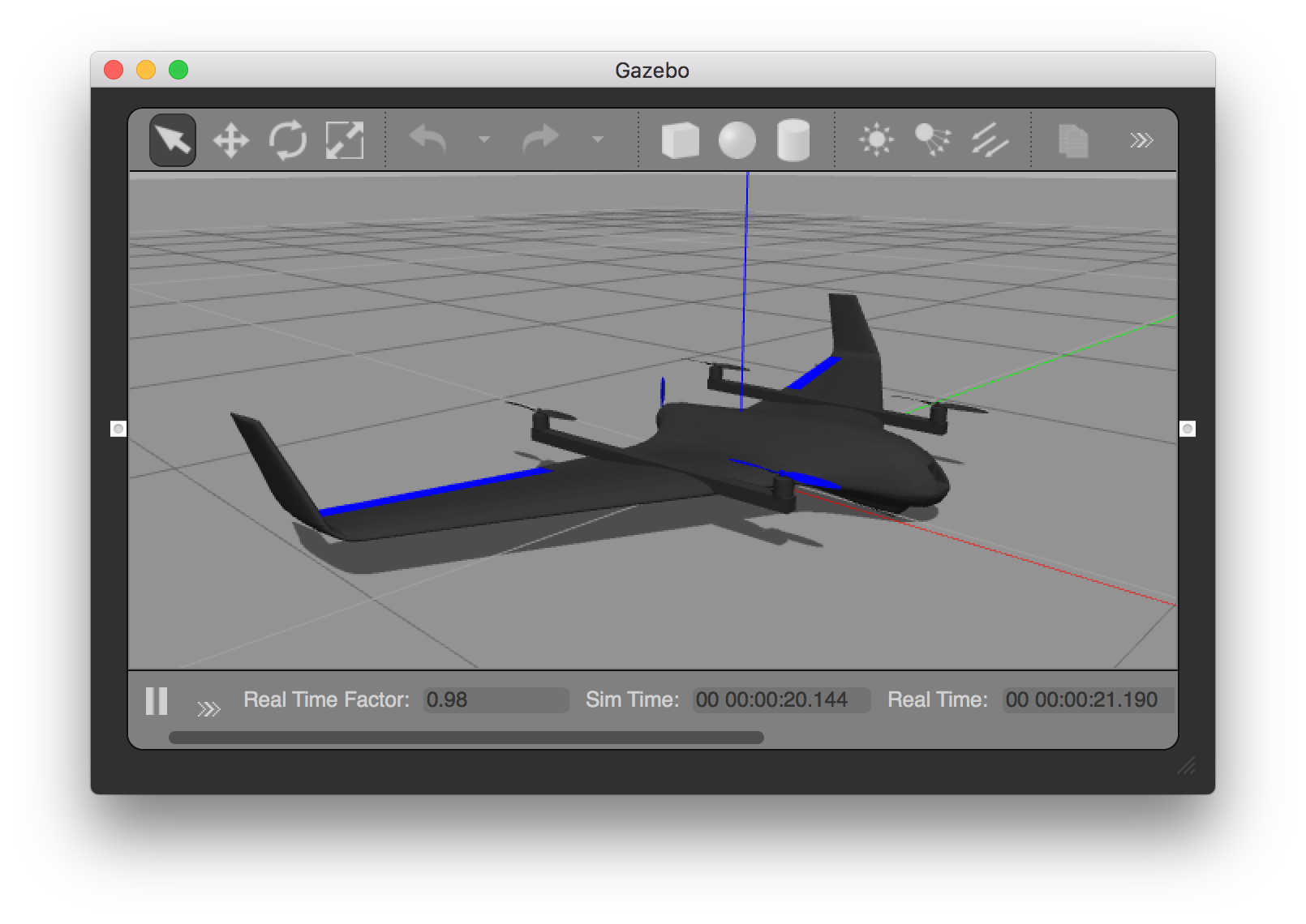 Standard VTOL in Gazebo Classic