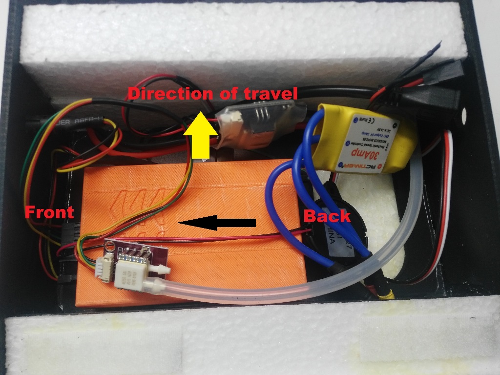 Flight controller orientation