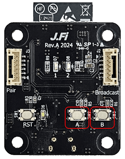 J.Fi Wireless Telemetry Buttons